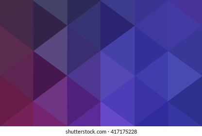 Multicolor dark purple, pink polygonal illustration, which consist of triangles. Geometric background in Origami style with gradient. Triangular design for your business.