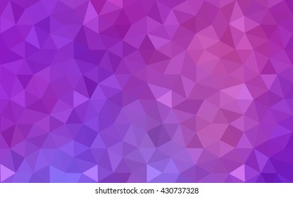 Multicolor dark purple, pink polygonal illustration, which consist of triangles. Geometric background in Origami style with gradient. Triangular design for your business.