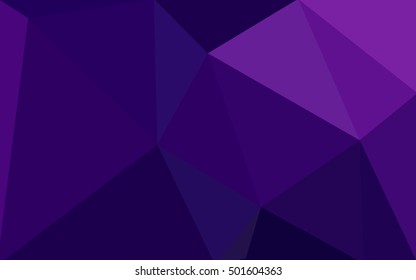 Multicolor dark purple, pink polygonal illustration, which consist of triangles. Geometric background in Origami style with gradient. Triangular design for your business.