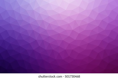 Multicolor dark purple, pink polygonal illustration, which consist of triangles. Geometric background in Origami style with gradient. Triangular design for your business.