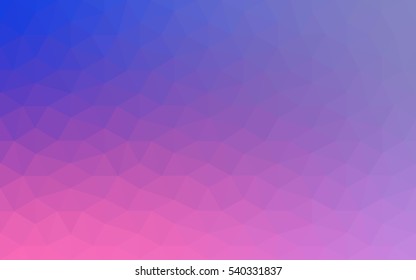 Multicolor dark purple, pink polygonal illustration, which consist of triangles. Geometric background in Origami style with gradient. Triangular design for your business.
