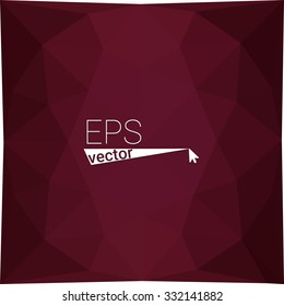 multicolor dark red geometric rumpled triangular low poly style gradient illustration graphic background. Vector polygonal design for your business.