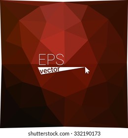 multicolor dark red geometric rumpled triangular low poly style gradient illustration graphic background. Vector polygonal design for your business.