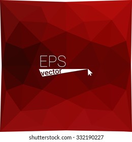 multicolor dark red geometric rumpled triangular low poly style gradient illustration graphic background. Vector polygonal design for your business.
