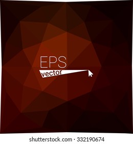 multicolor dark red geometric rumpled triangular low poly style gradient illustration graphic background. Vector polygonal design for your business.