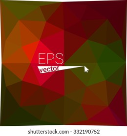 multicolor dark red geometric rumpled triangular low poly style gradient illustration graphic background. Vector polygonal design for your business.