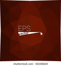 multicolor dark red geometric rumpled triangular low poly style gradient illustration graphic background. Vector polygonal design for your business.