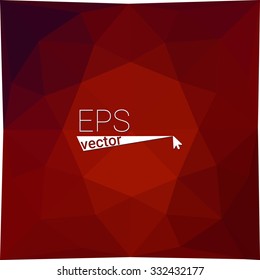 multicolor dark red geometric rumpled triangular low poly style gradient illustration graphic background. Vector polygonal design for your business.