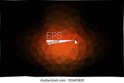 multicolor dark red geometric rumpled triangular low poly style gradient illustration graphic background. Vector polygonal design for your business.