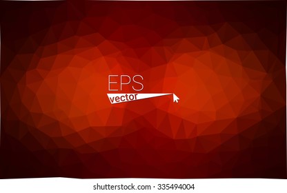 multicolor dark red geometric rumpled triangular low poly style gradient illustration graphic background. Vector polygonal design for your business.