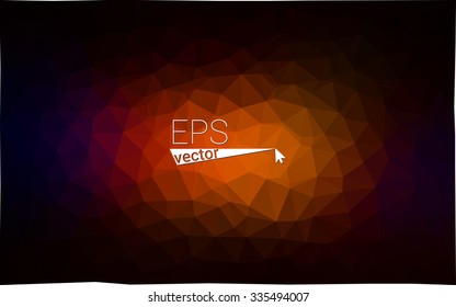 multicolor dark red geometric rumpled triangular low poly style gradient illustration graphic background. Vector polygonal design for your business.