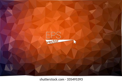 multicolor dark red geometric rumpled triangular low poly style gradient illustration graphic background. Vector polygonal design for your business.
