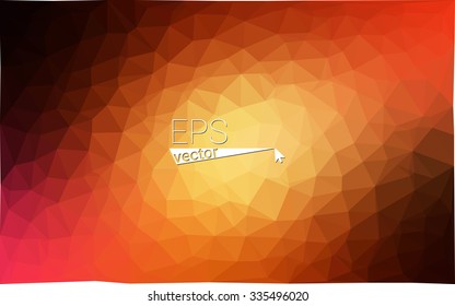 multicolor dark red geometric rumpled triangular low poly style gradient illustration graphic background. Vector polygonal design for your business.