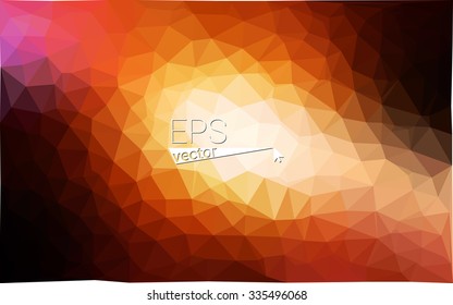 multicolor dark red geometric rumpled triangular low poly style gradient illustration graphic background. Vector polygonal design for your business.