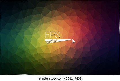 Multicolor dark red, green geometric rumpled triangular low poly origami style gradient illustration graphic background. Vector polygonal design for your business. Multicolor dark red, green geometric rumpled triangular low poly origami style gradient illustration graphic background. Vector polygonal design for your business.