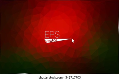 Multicolor dark red, green geometric rumpled triangular low poly origami style gradient illustration graphic background. Vector polygonal design for your business. Multicolor dark red, green geometric rumpled triangular low poly origami style gradient illustration graphic background. Vector polygonal design for your business.