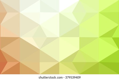 Multicolor dark red, green polygonal illustration, which consist of triangles. Geometric background in Origami style with gradient. Triangular design for your business.