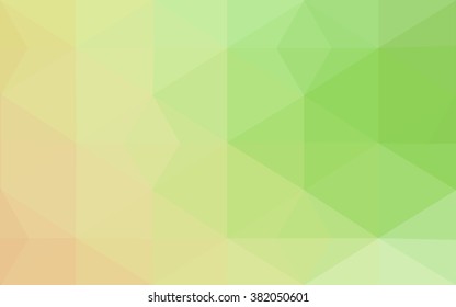 Multicolor dark red, green polygonal illustration, which consist of triangles. Geometric background in Origami style with gradient. Triangular design for your business.