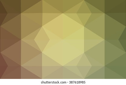 Multicolor dark red, green polygonal illustration, which consist of triangles. Geometric background in Origami style with gradient. Triangular design for your business.