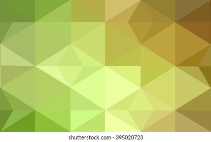 Multicolor dark red, green polygonal illustration, which consist of triangles. Geometric background in Origami style with gradient. Triangular design for your business.