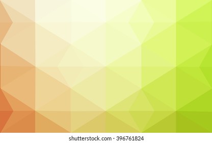 Multicolor dark red, green polygonal illustration, which consist of triangles. Geometric background in Origami style with gradient. Triangular design for your business.