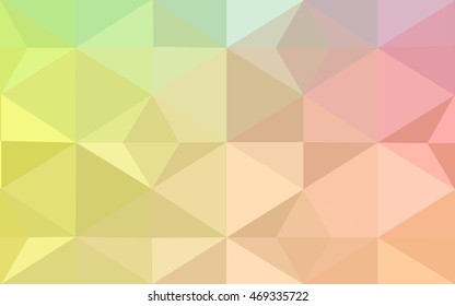 Multicolor dark red, green polygonal illustration, which consist of triangles. Geometric background in Origami style with gradient. Triangular design for your business.