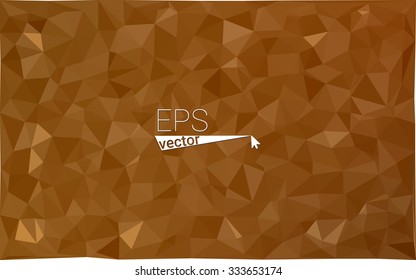 multicolor dark yellow geometric rumpled triangular low poly style gradient illustration graphic background. Vector polygonal design for your business.