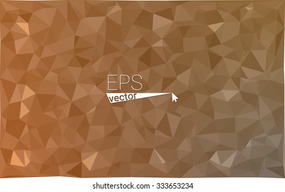 multicolor dark yellow geometric rumpled triangular low poly style gradient illustration graphic background. Vector polygonal design for your business.