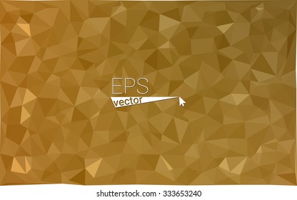 multicolor dark yellow geometric rumpled triangular low poly style gradient illustration graphic background. Vector polygonal design for your business.