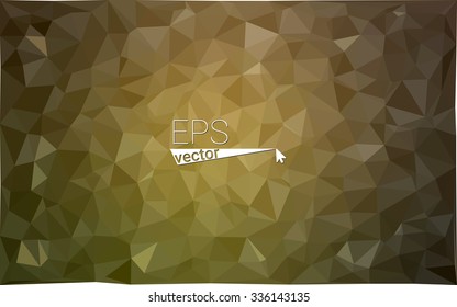 multicolor dark yellow geometric rumpled triangular low poly style gradient illustration graphic background. Vector polygonal design for your business.