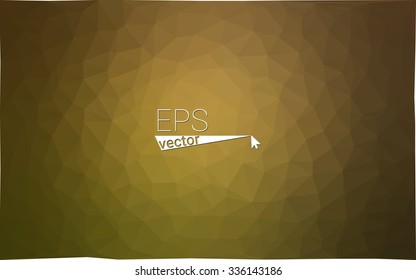 multicolor dark yellow geometric rumpled triangular low poly style gradient illustration graphic background. Vector polygonal design for your business.