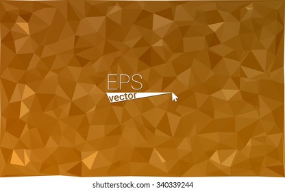 multicolor dark yellow geometric rumpled triangular low poly style gradient illustration graphic background. Vector polygonal design for your business.