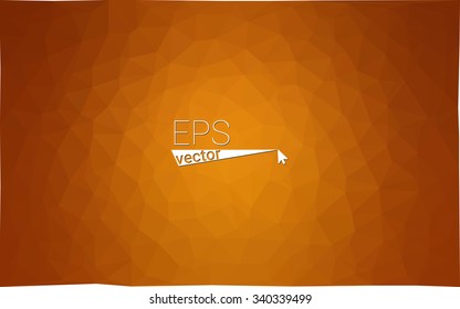 multicolor dark yellow geometric rumpled triangular low poly style gradient illustration graphic background. Vector polygonal design for your business.