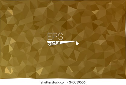 multicolor dark yellow geometric rumpled triangular low poly style gradient illustration graphic background. Vector polygonal design for your business.