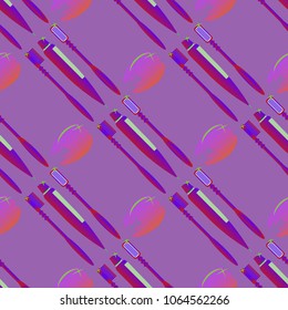 Multicolor dental tooth hygienical background seamless.