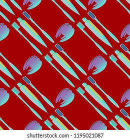 Multicolor dental tooth hygienical background seamless.