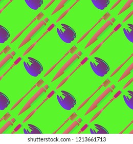 Multicolor dental tooth hygienical background seamless.