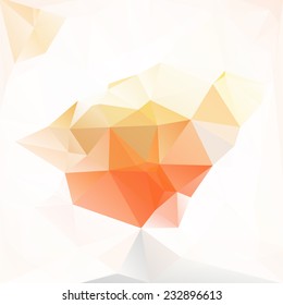 Multicolor Design Templates. Geometric Triangular Abstract Modern Vector Background. 