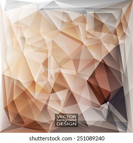 Multicolor Design Templates. Geometric Triangular Abstract Modern Vector Background. 