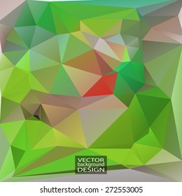 Multicolor Design Templates. Geometric Triangular Abstract Modern Vector Background. 