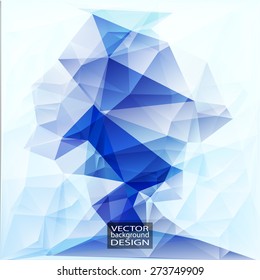 Multicolor Design Templates. Geometric Triangular Abstract Modern Vector Background. 