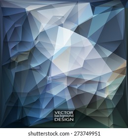 Multicolor Design Templates. Geometric Triangular Abstract Modern Vector Background. 