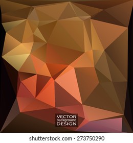 Multicolor Design Templates. Geometric Triangular Abstract Modern Vector Background. 