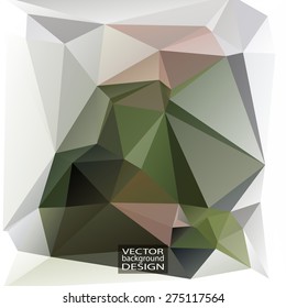 Multicolor Design Templates. Geometric Triangular Abstract Modern Vector Background. 