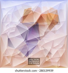 Multicolor Design Templates. Geometric Triangular Abstract Modern Vector Background. 
