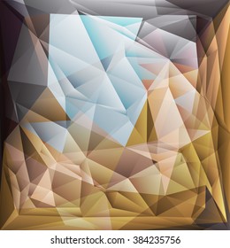 Multicolor Design Templates. Geometric Triangular Abstract Modern Vector Background. 