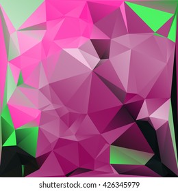 Multicolor Design Templates. Geometric Triangular Abstract Modern Vector Background.