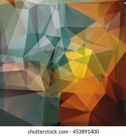 Multicolor Design Templates. Geometric Triangular Abstract Modern Vector Background.