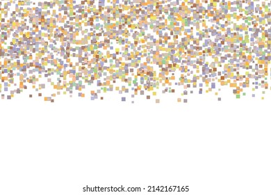 Multicolor dotted background, colorful vector texture with circles. Glitter abstract illustration with blurred drops of rain. Pattern for ads, web page, wallpaper, poster, banner. Copy space.