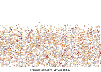 Multicolor dotted background, colorful vector texture with circles. Glitter abstract illustration with blurred drops of rain. Pattern for ads, web page, wallpaper, poster, banner. Copy space.